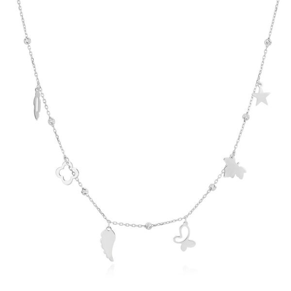 Hafif Model Gümüş Kolye
