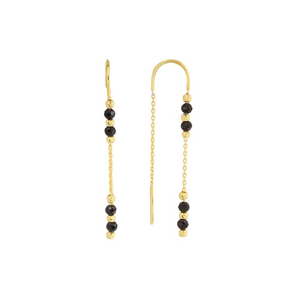 Oniks Taşlı Gümüş Set