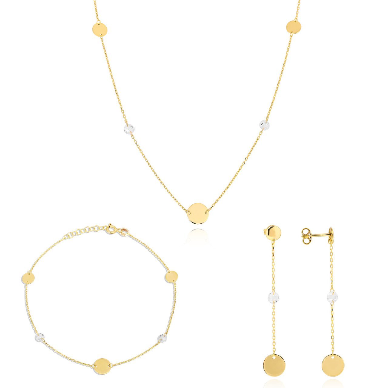 Plakalı Gümüş Set