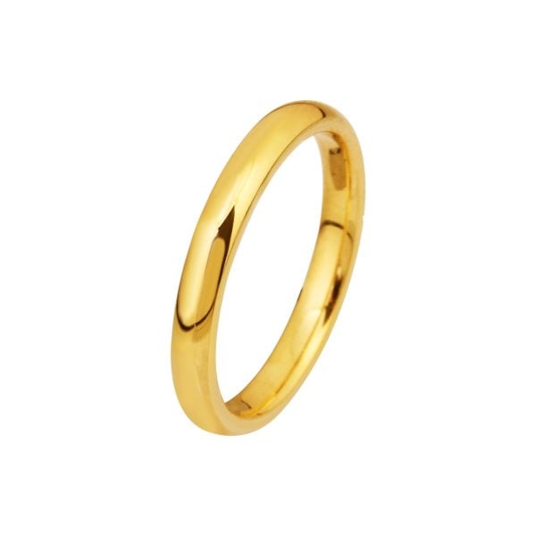 Simit Modeli 3 mm. Erkek Alyans