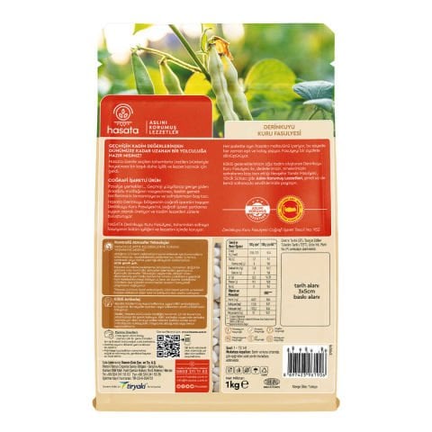 HASATA Derinkuyu Kuru Fasulyesi 1 Kg