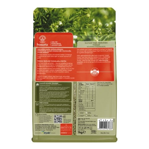 HASATA Yozgat Sultani Yeşil Mercimek 1 Kg