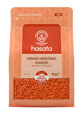 HASATA  Kırmızı Mercimek Mardin 2 KG