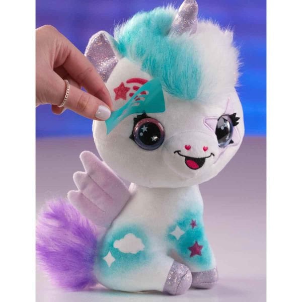 28788 Airbrush Peluş Karanlıkta Parlayan Sihirli Unicorn -Sunman