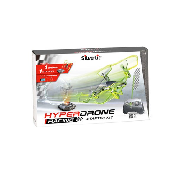 SIL/84769 Silverlit HyperDrone Yarış Başlangıç Kiti 2.4G - 4CH Gyro ( İç Mekan )