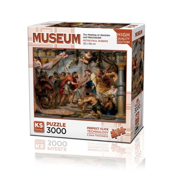 23018 The Meeting Of Abraham And Melchizedek 3000 Parça -KS Puzzle