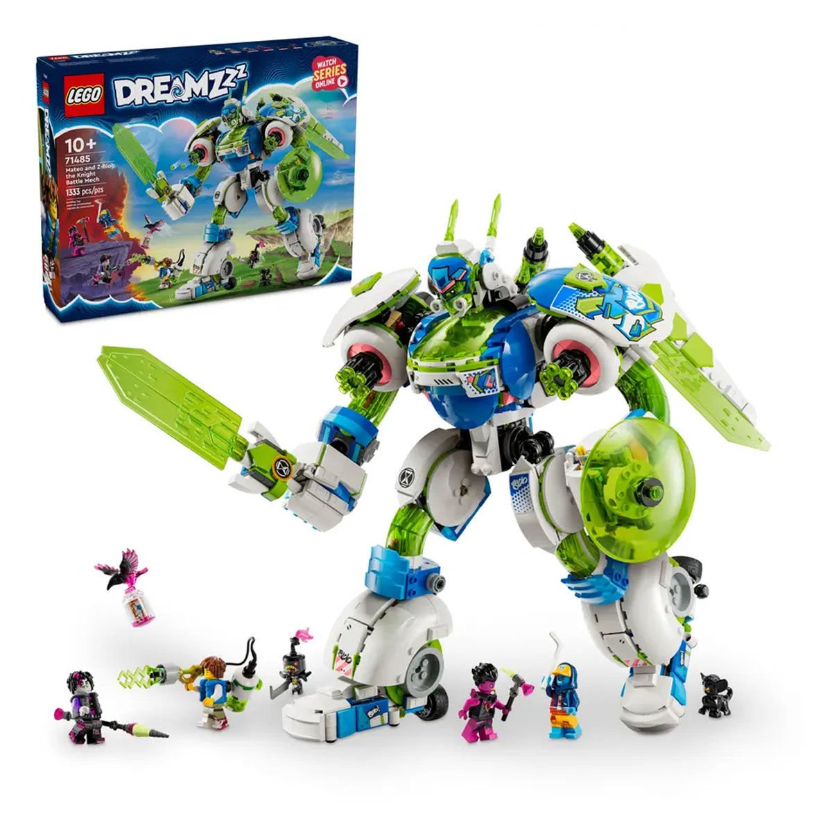 71485 Lego DREAMZzz Mateo ve Şövalye Z-Blob Savaş Robotu 1333 parça +10 yaş