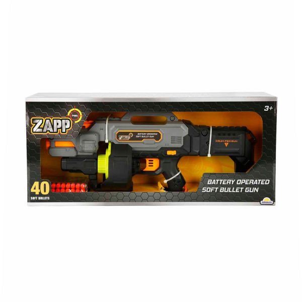 4574 Zapp Toys 40 Mermili Sünger Dart Atan Silah 57 cm