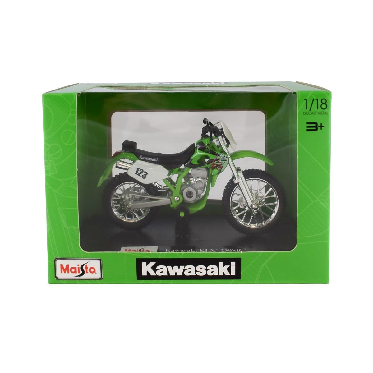 MAY 39025 Kawasaki Ninja H2 R Motosiklet 1:18 -Necotoys