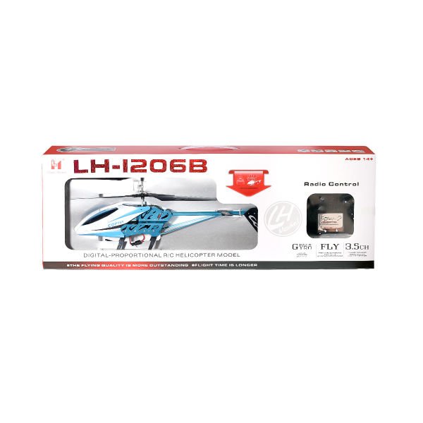 LH-1206 Kumandalı 3.5 Kanal Helikopter -Can