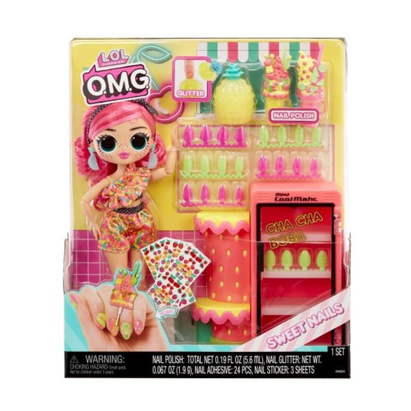 503842 L.O.L. O.M.G. Sweet Nails Pinky Pops Meyve Dükkanı
