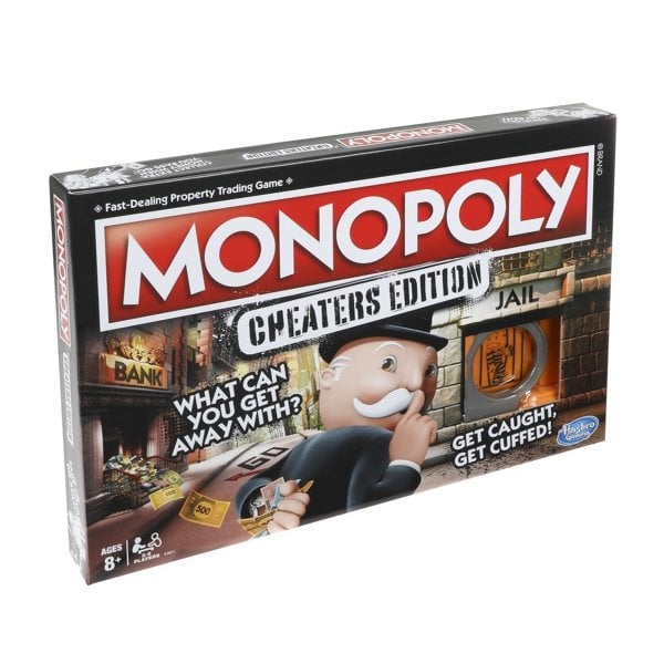 E1871 Hasbro Gaming - Monopoly Cheaters Edition +8 yaş