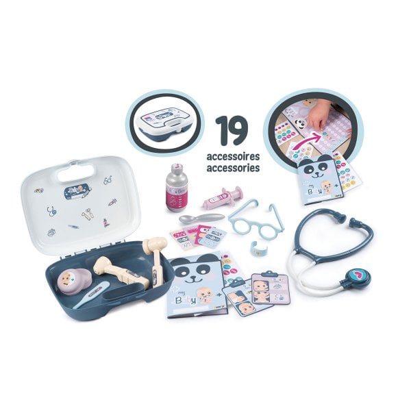7600240301 Baby Care Briefcase - Oyuncak Bebek Bakım Çantası Smoby 3-8 yaş