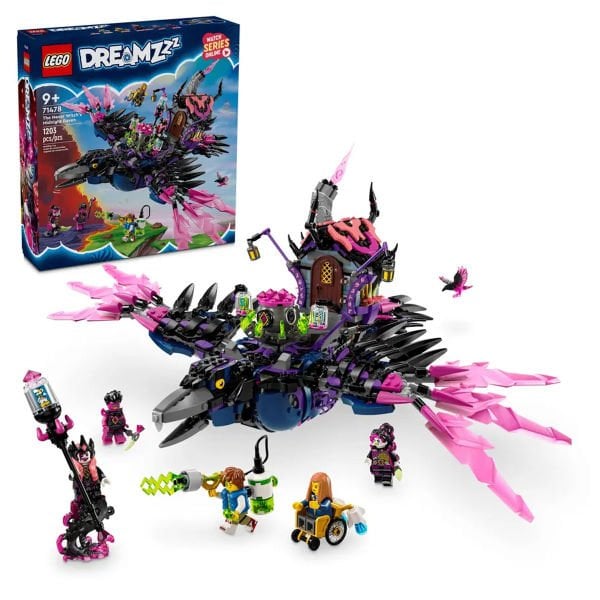 71478 Lego DREAMZzz Never Cadısının Gece Yarısı Kuzgunu 1203 parça +9 yaş