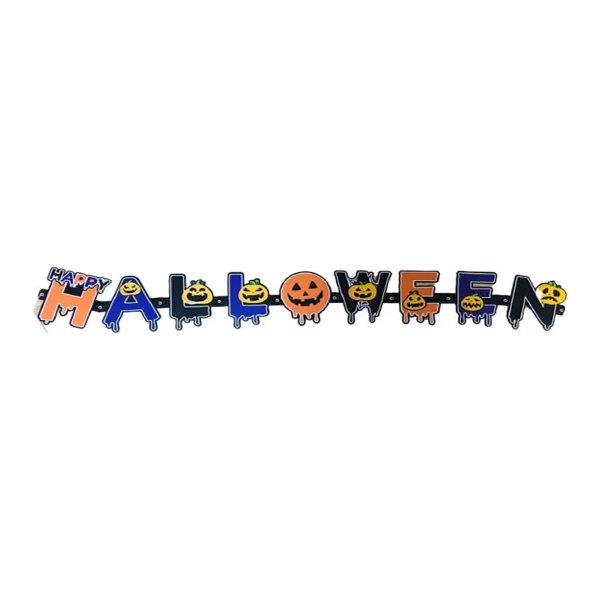 THW1199 Balonevi, Halloween Balkabağı, 1.20m Banner