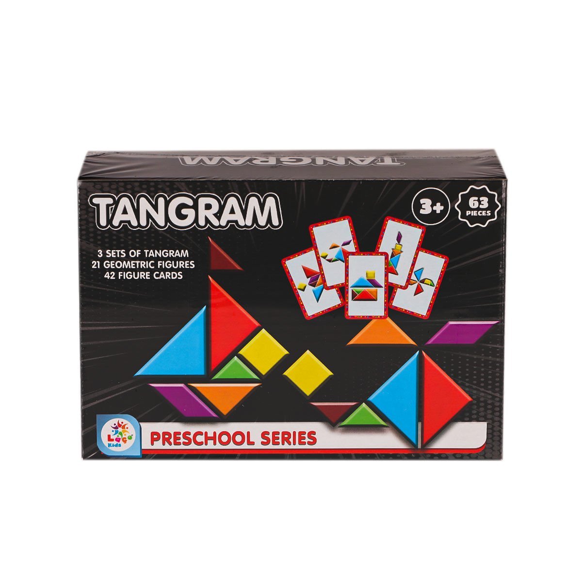 LC7493 Eğitici Tangram -Laçokids