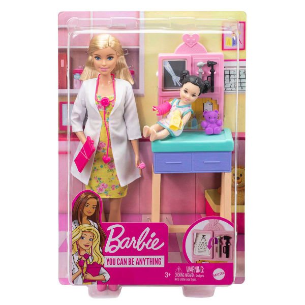 DHB63 Barbie ve Meslekleri Oyun Setleri