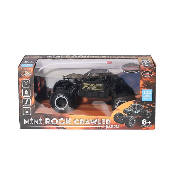 CN1916 Kumandalı Şarjlı Rock Crewler 1:20 -Can