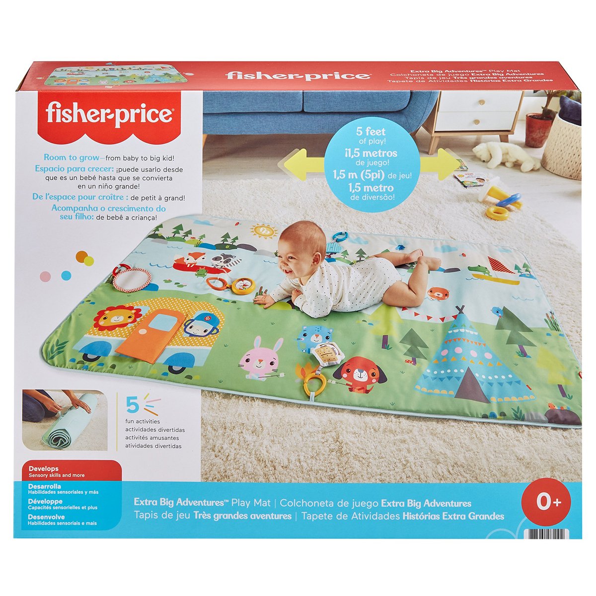 GXR53 Fisher-Price® Büyük Maceralar Dev Oyun Halısı