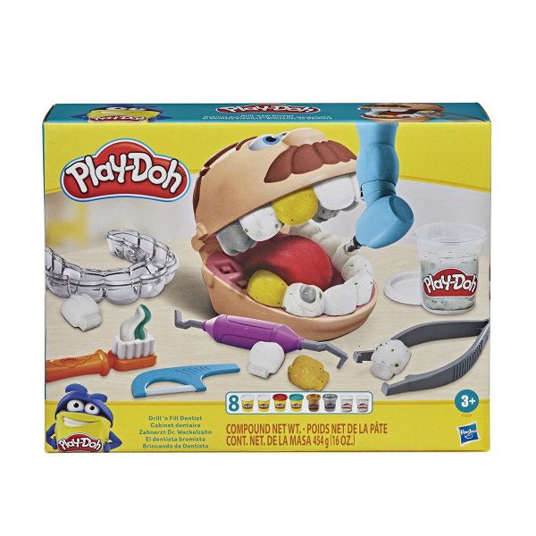 F1259 Play-Doh Dişçi Seti +3 yaş
