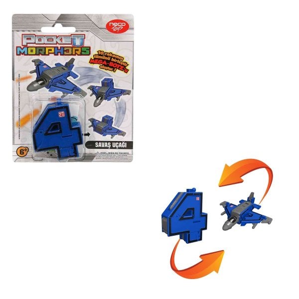 PM/6888 Pocket Morphers Dönüşebilen Numaralar / Tekli satılır