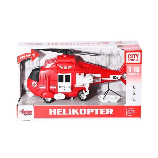 WY750A-B-C 1 16 Sesli ve Işıklı Helikopter -Vardem