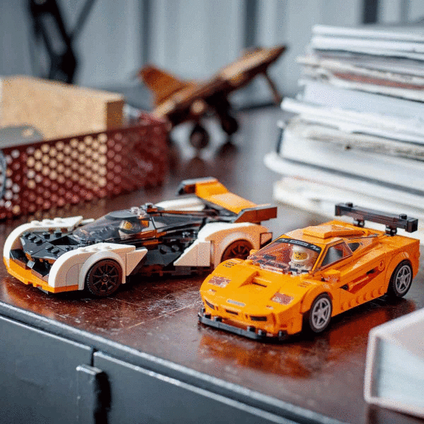 76918 LEGO® Speed Champions - McLaren Solus GT ve McLaren F1 LM 581 parça +9 yaş