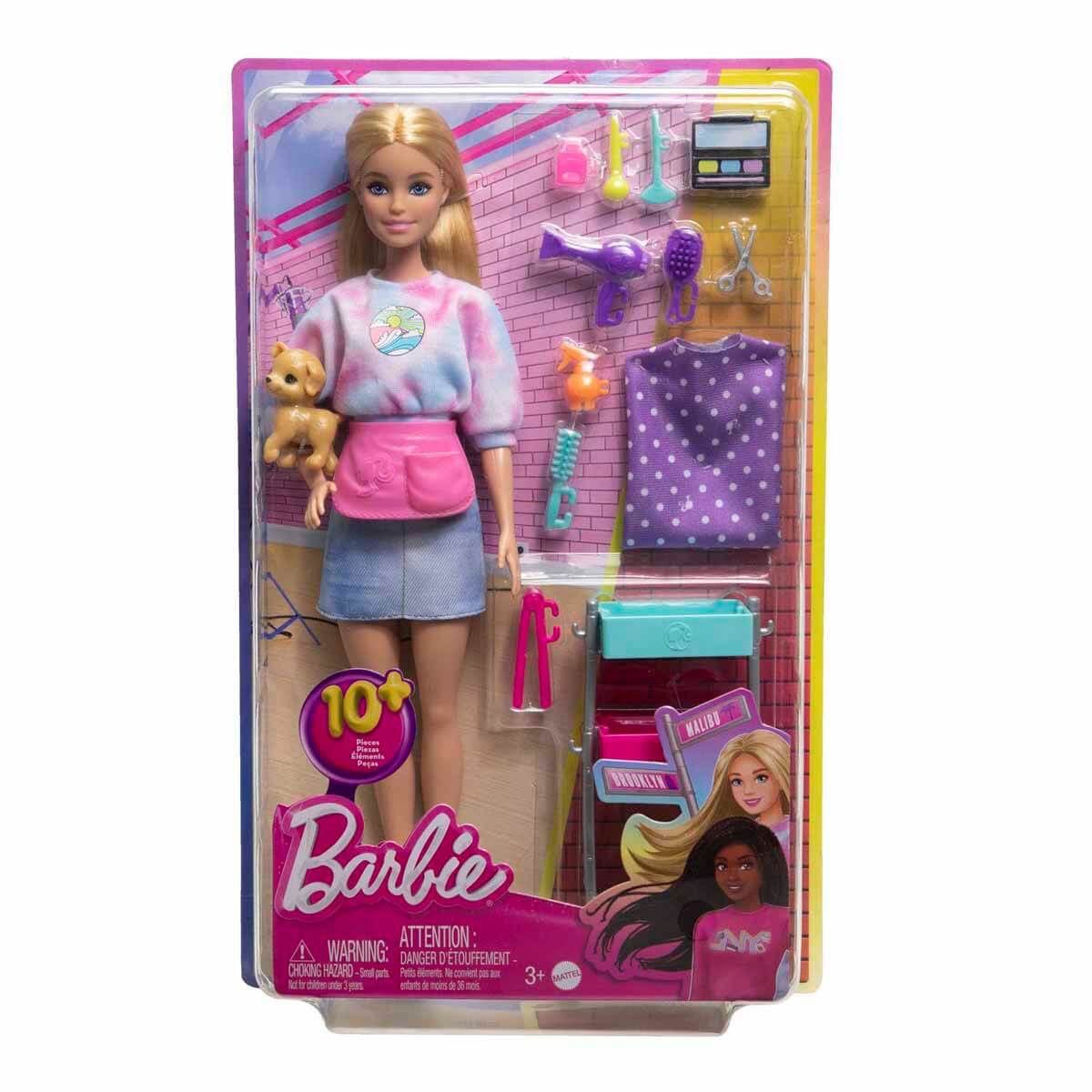 HNK95 Barbie Stilist Bebekler Oyun Setleri