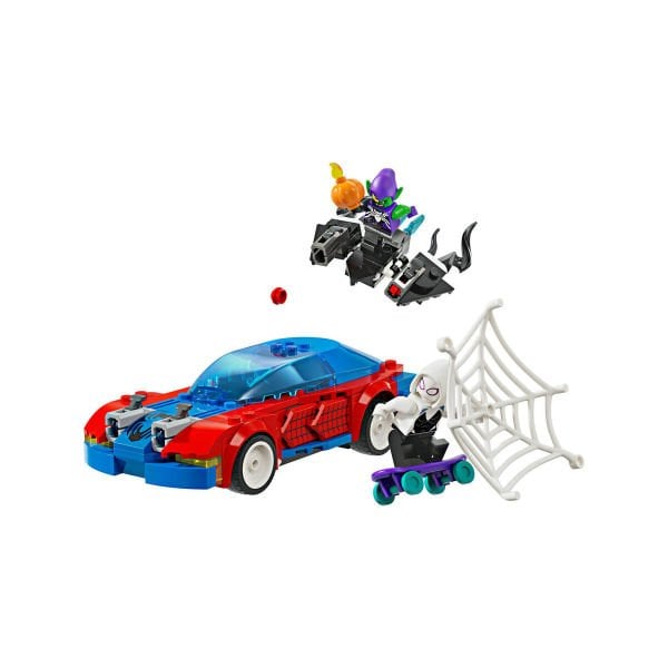 76279 LEGO® Marvel Spiderman Yarış Arabası ve Venom Green Gobli 227 parça +7 yaş