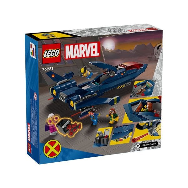 76281 LEGO® Marvel X-Men X-Jet 359 parça +8 yaş