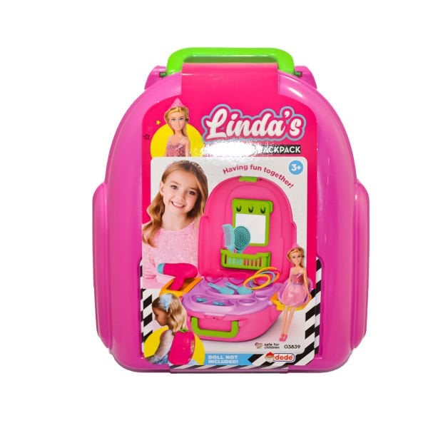 03839 Linda'nın Güzellik Set Sırt Çantası - Fen Toys