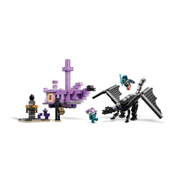 21264 Lego Minecraft Ender Ejderhası ve End Gemisi 657 parça +8 yaş