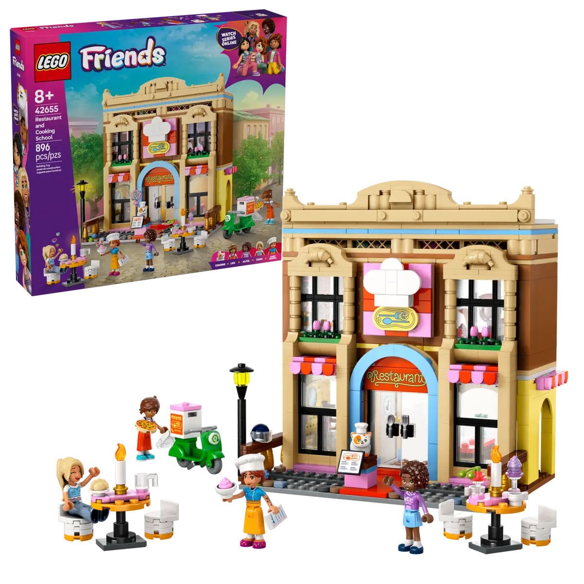 42655 Lego Friends Restoran ve Aşçılık Okulu  parça + yaş