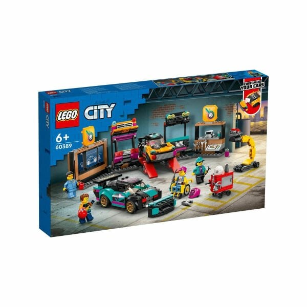 60389 Lego City - Araç Modifiye Atölyesi 507 parça +6 yaş