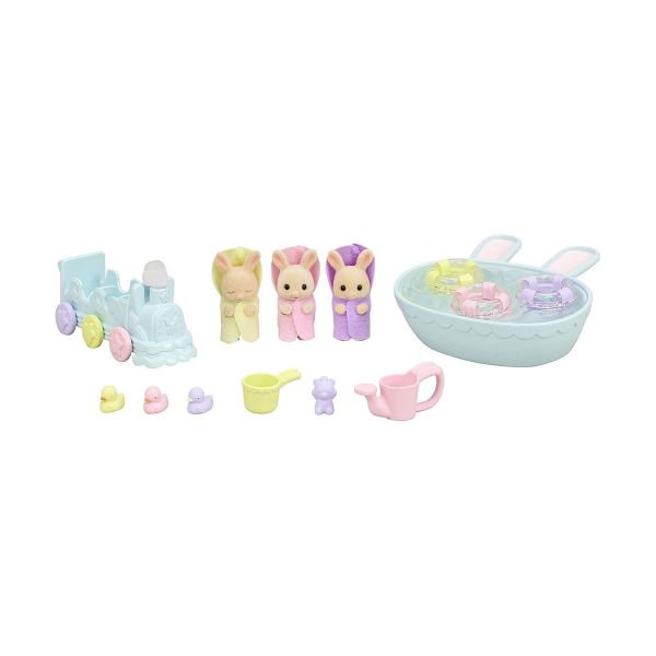 5707 Sylvanian Families Üçüzler Banyo Seti +4 yaş