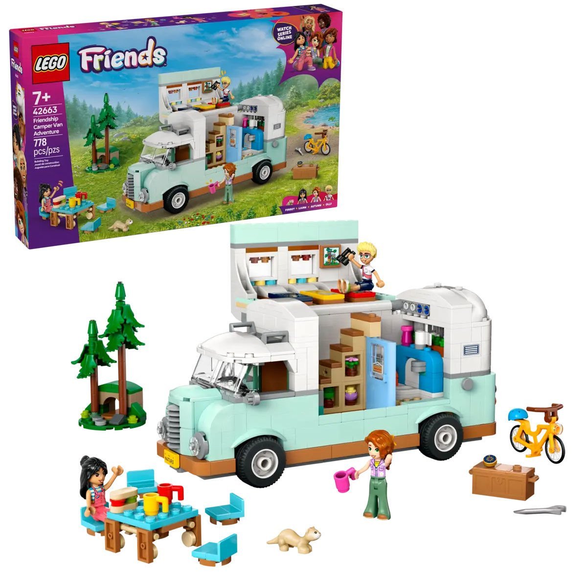 42663 Lego Friends Arkadaşlık Karavan Macerası 778 parça + yaş