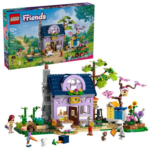 42669 Lego Friends Arıcıların Evi ve Çiçek Bahçesi parça + yaş