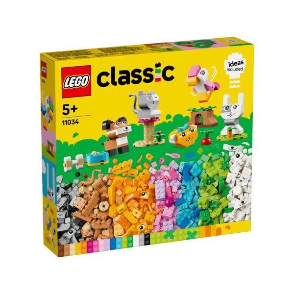 11034 LEGO® Classic Yaratıcı Evcil Hayvanlar 450 parça +5 yaş