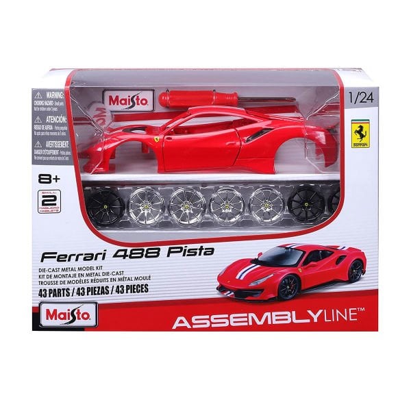 MAY 39018 1:24 Ferrari Kit Model Araçları -Necotoys