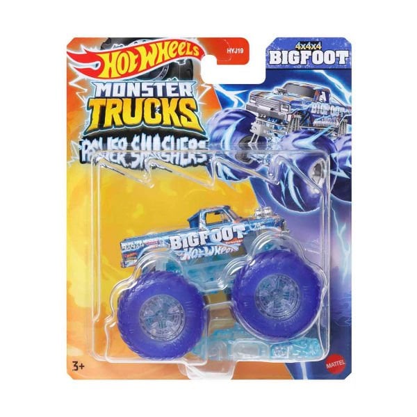 HYJ19 Hot Wheels Monster Trucks Power Smashers 1:64 Arabalar