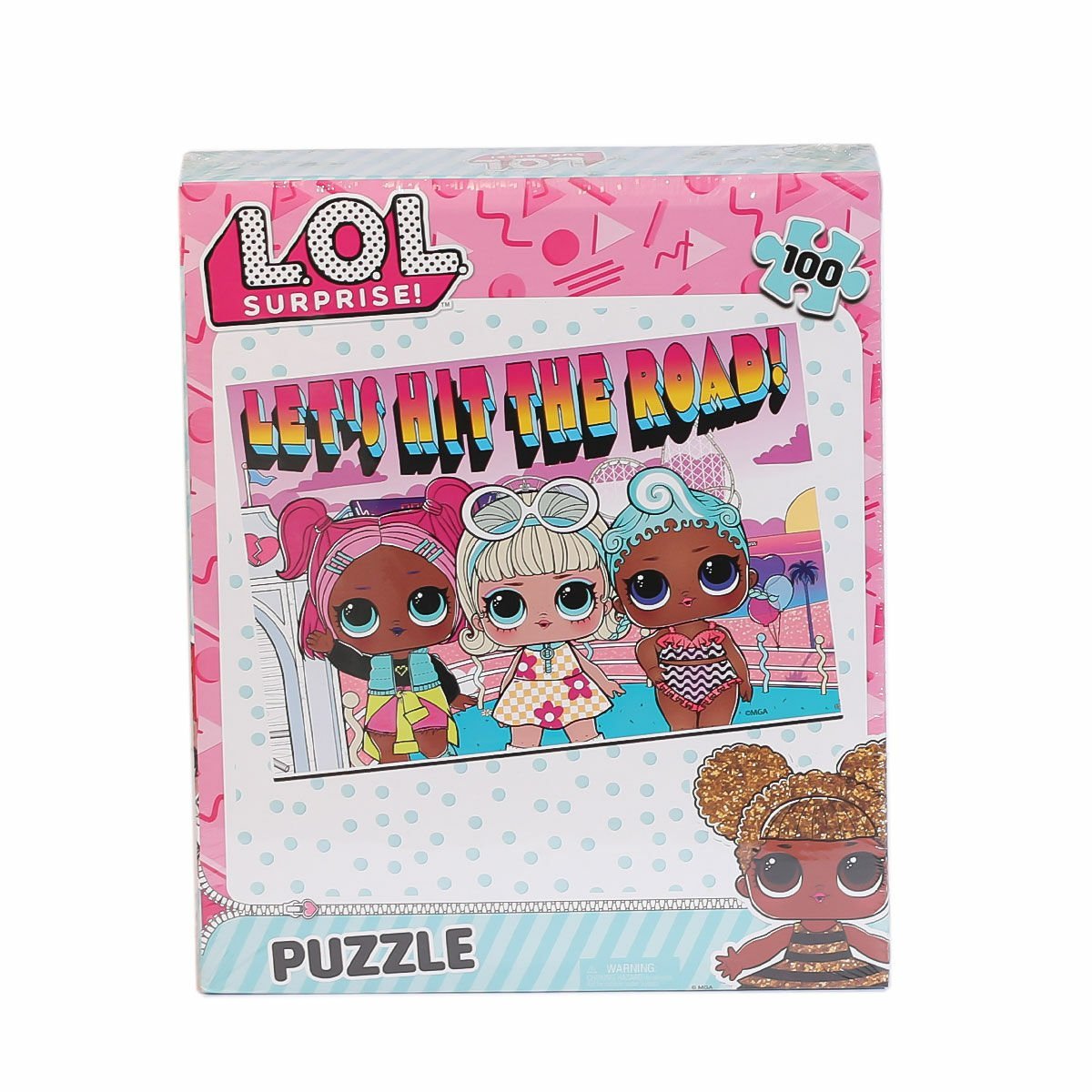 LOL7792 LOL100 LOL Çocuk Puzzle 100 Parça -Laçokids