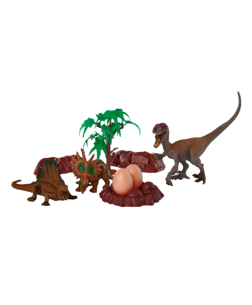 10434255 3Dinozorlar ve Aksesuarlarlar  Dino Yumurtası, 3'lü- Simba