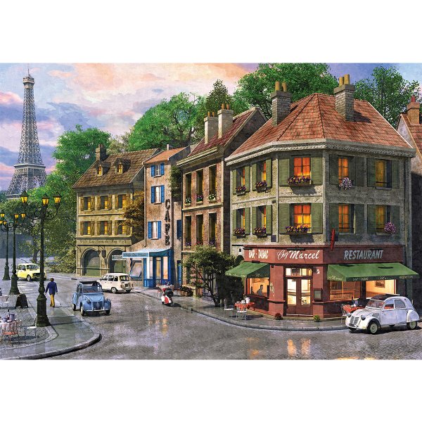 11307 Paris Sokakları 2000 Parça Puzzle -KS Puzzle