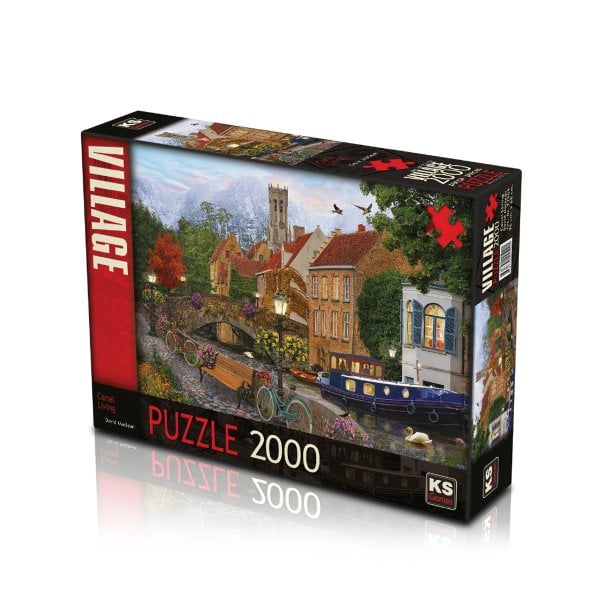 22509 Kanal Yaşamı 2000 Parça Puzzle -KS Puzzle