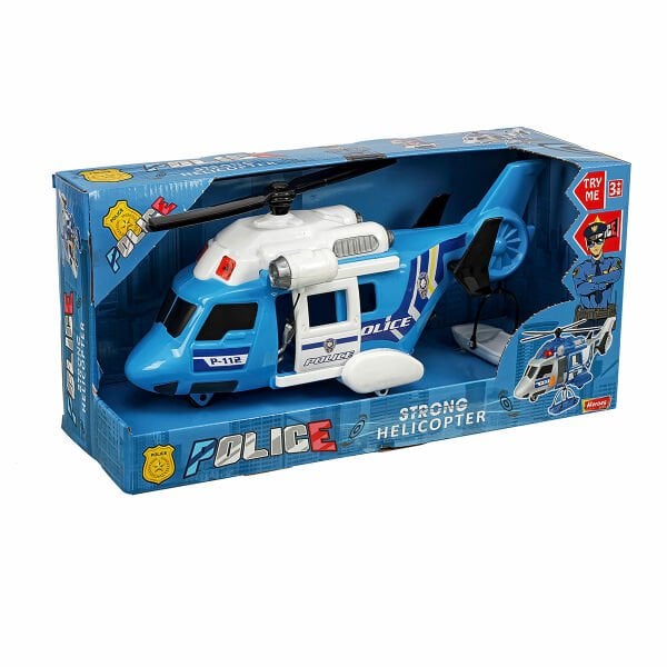 ERN-2001 Heroes Toys Helikopter Polis Seti - Eren Oyuncak