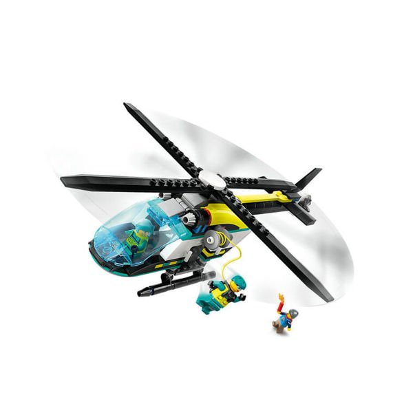 60405 LEGO® City Acil Kurtarma Helikopteri 226 parça +6 yaş