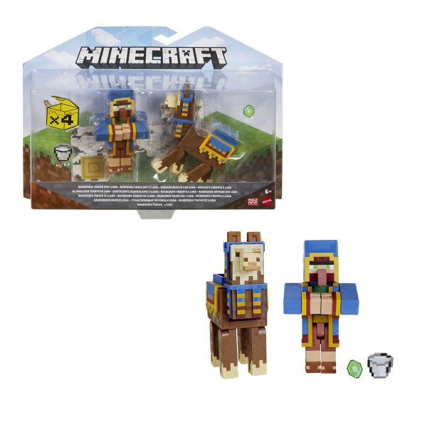 GTT53 Minecraft 3.25inch-8.25cm Figürler - İkili Paket