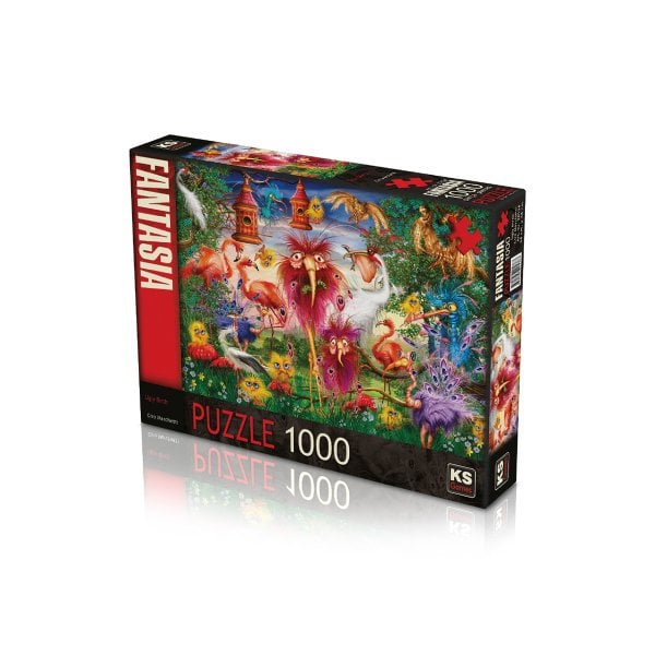 20538 Çirkin Kuşlar 1000 Parça Puzzle -KS Puzzle