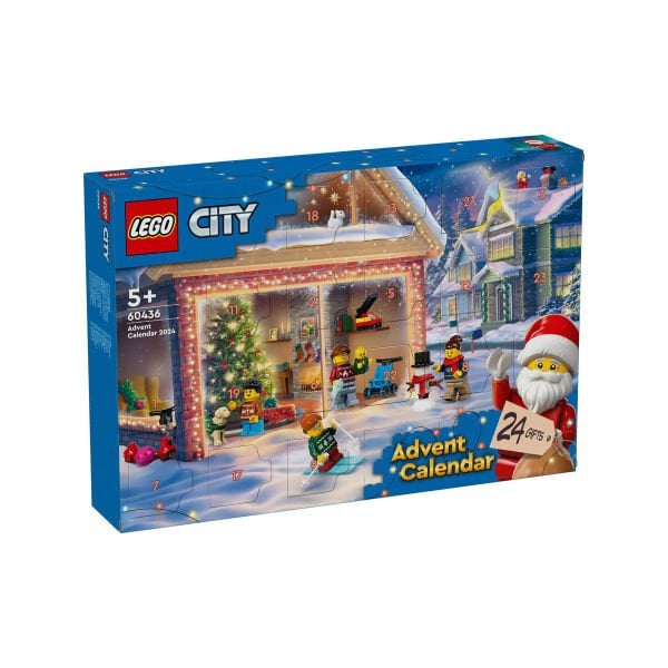 60436 Lego City 2024 Yılbaşı Takvimi 195 parça +5 yaş