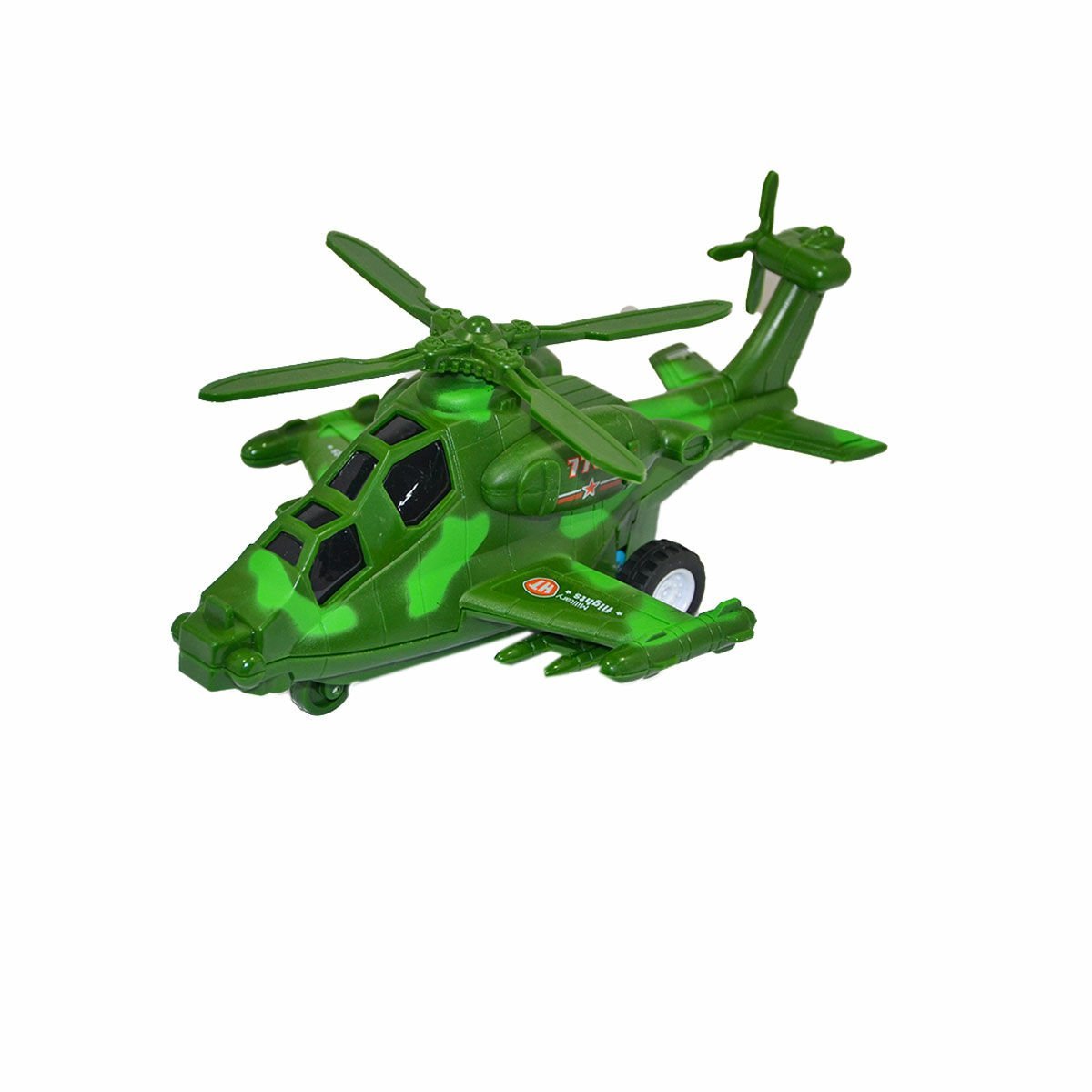 7703 30397319 Sürtmeli Askeri Helikopter - Can-Em Oyuncak